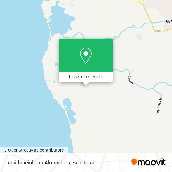 Mapa de Residencial Los Almendros