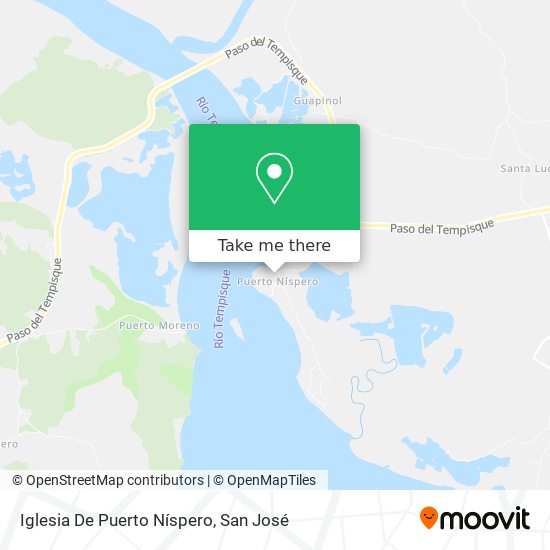 Iglesia De Puerto Níspero map