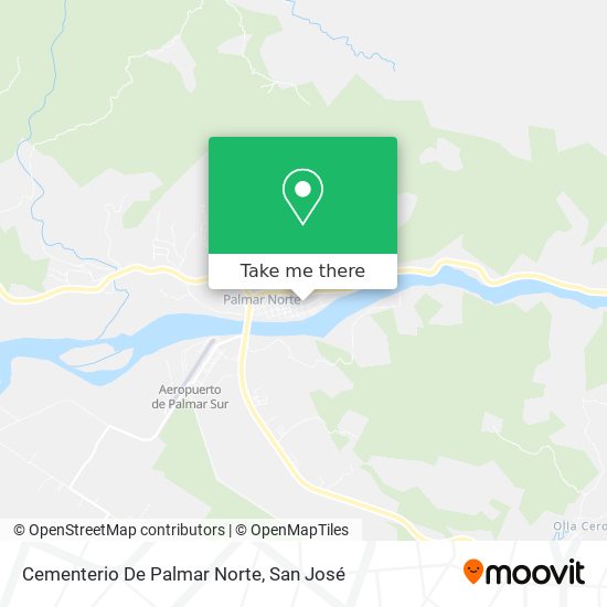 Mapa de Cementerio De Palmar Norte