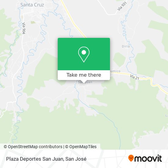 Plaza Deportes San Juan map