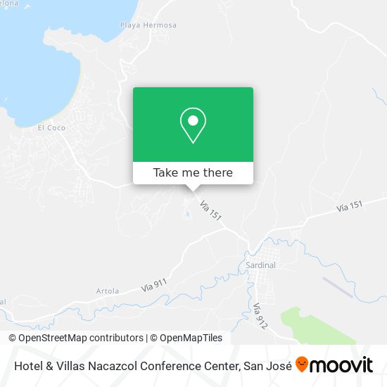 Hotel & Villas Nacazcol Conference Center map