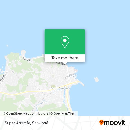 Mapa de Super Arrecife