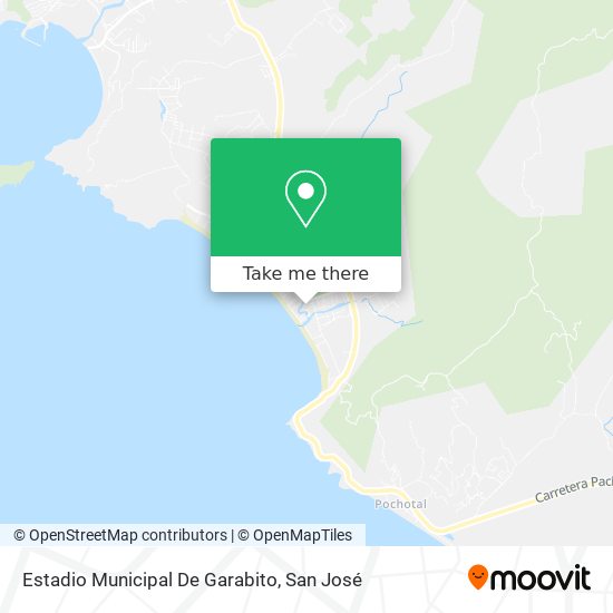 Mapa de Estadio Municipal De Garabito