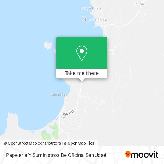 Papeleria Y Suministros De Oficina map