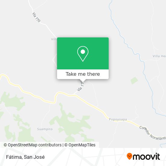 Mapa de Fátima