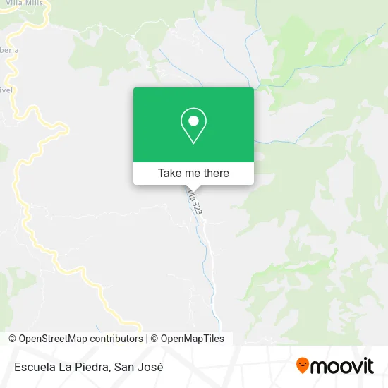 Escuela La Piedra map