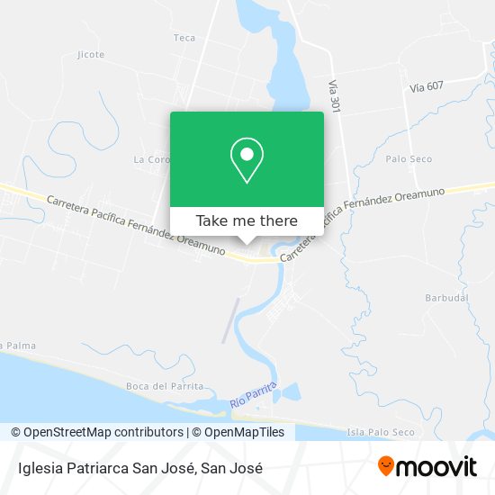 Mapa de Iglesia Patriarca San José