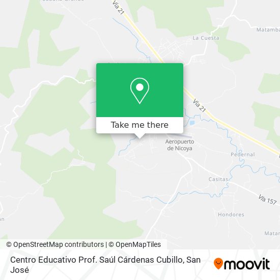 Centro Educativo Prof. Saúl Cárdenas Cubillo map