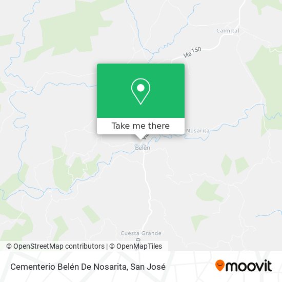 Cementerio Belén De Nosarita map