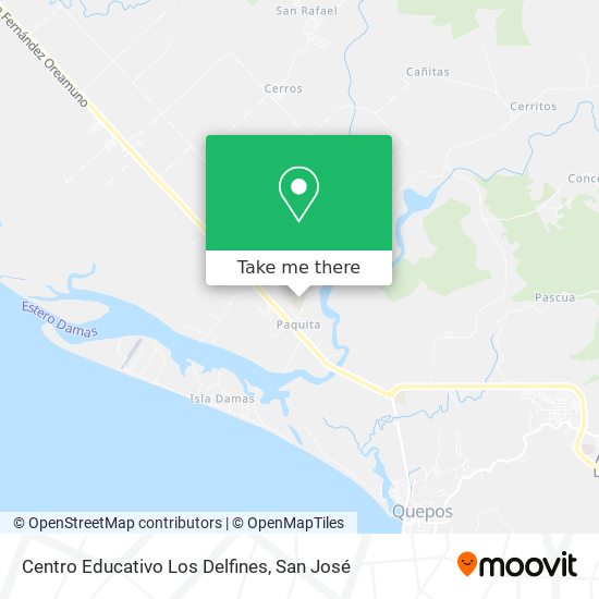 Centro Educativo Los Delfines map