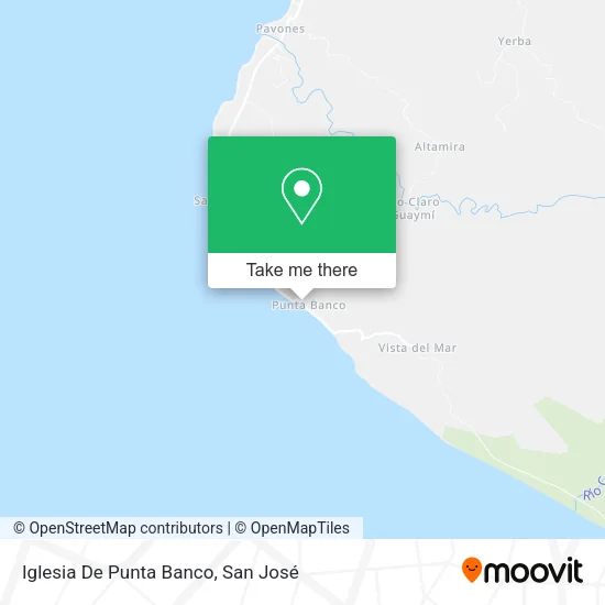 Mapa de Iglesia De Punta Banco
