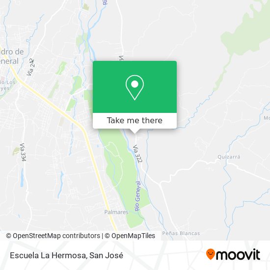 Escuela La Hermosa map