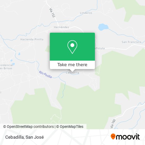 Mapa de Cebadilla