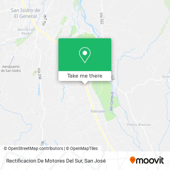 Mapa de Rectificacion De Motores Del Sur