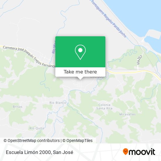 Escuela Limón 2000 map