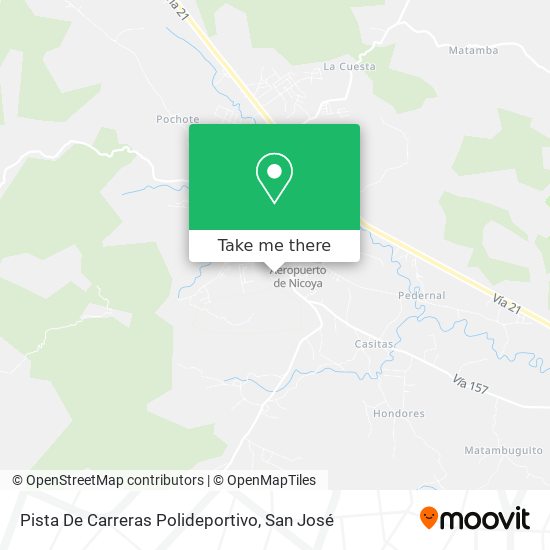 Pista De Carreras Polideportivo map