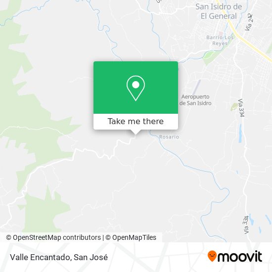 Mapa de Valle Encantado