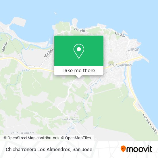 Chicharronera Los Almendros map