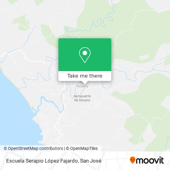 Mapa de Escuela Serapio López Fajardo
