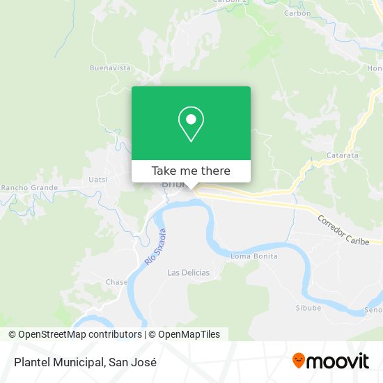 Mapa de Plantel Municipal