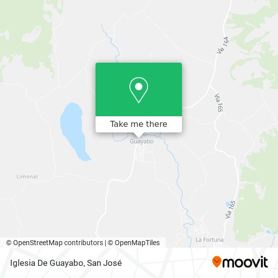 Mapa de Iglesia De Guayabo