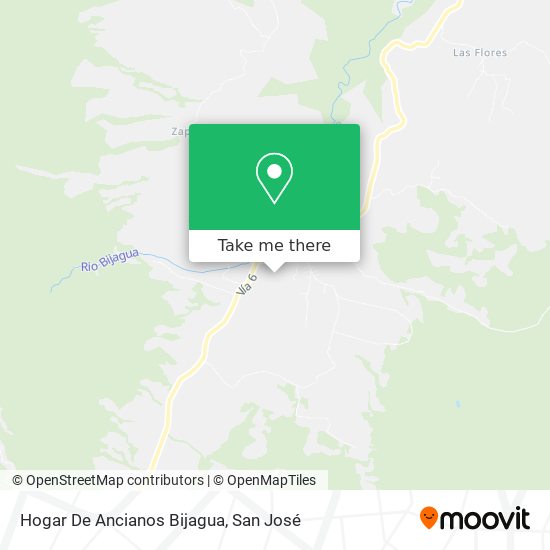 Hogar De Ancianos Bijagua map