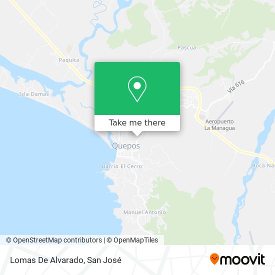 Mapa de Lomas De Alvarado