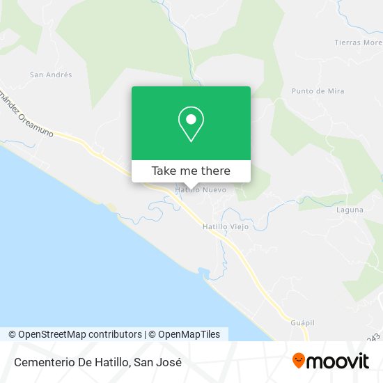 Cementerio De Hatillo map