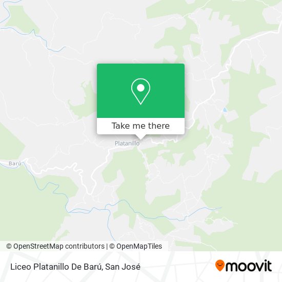 Liceo Platanillo De Barú map