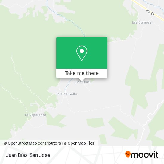 Mapa de Juan Díaz