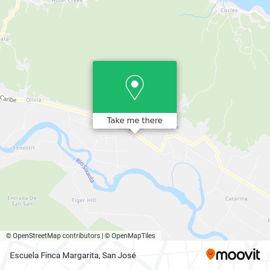 Mapa de Escuela Finca Margarita