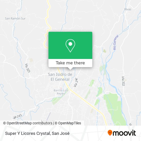 Super Y Licores Crystal map