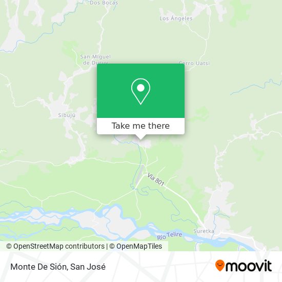 Mapa de Monte De Sión