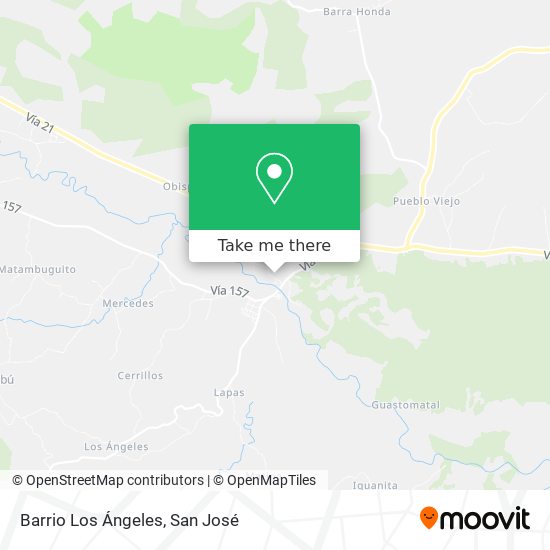 Barrio Los Ángeles map