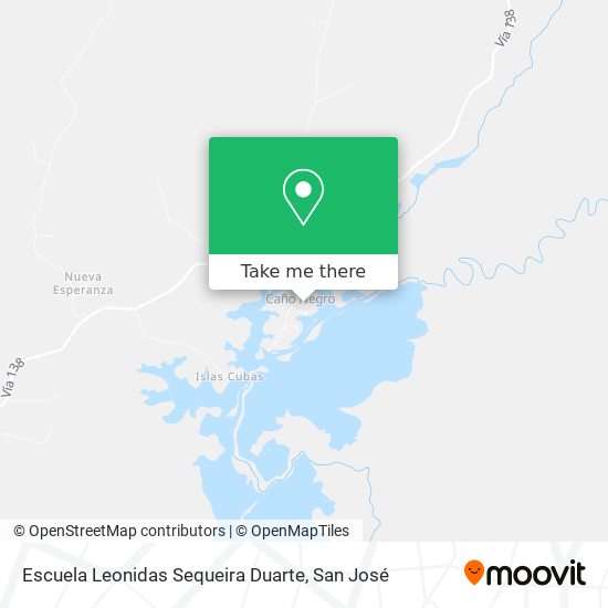 Mapa de Escuela Leonidas Sequeira Duarte