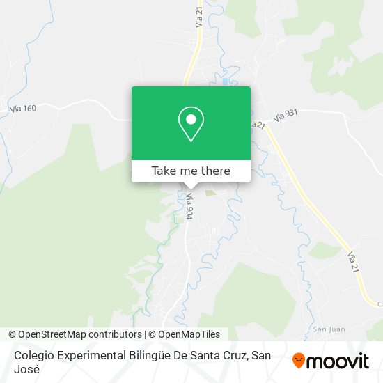 Colegio Experimental Bilingüe De Santa Cruz map