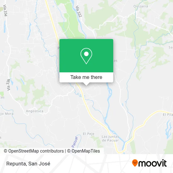 Repunta map