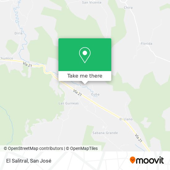 Mapa de El Salitral