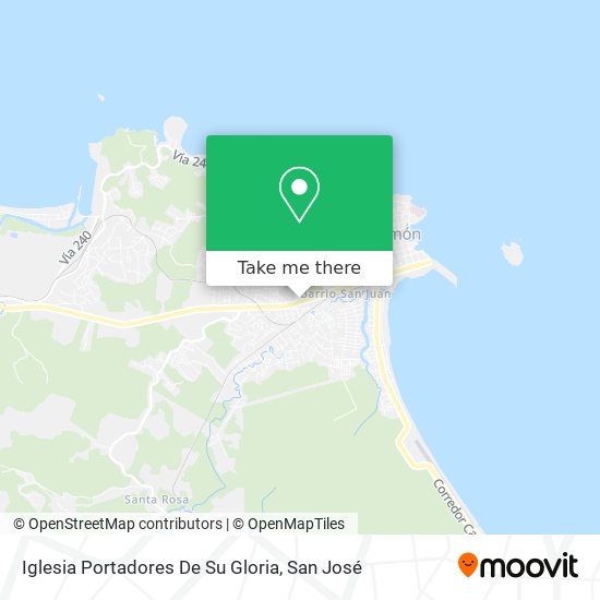 Iglesia Portadores De Su Gloria map