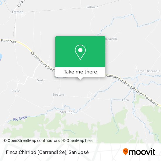 Mapa de Finca Chirripó (Carrandi 2e)