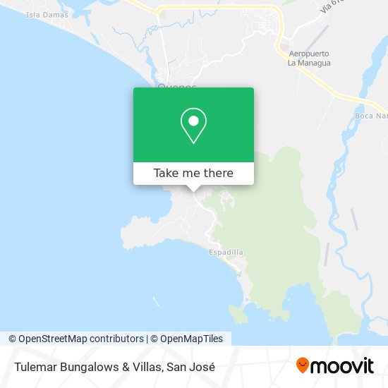 Tulemar Bungalows & Villas map