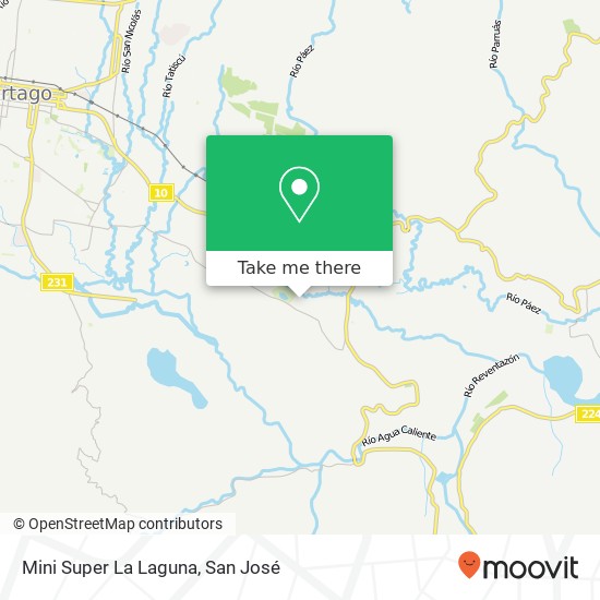 Mini Super La Laguna map