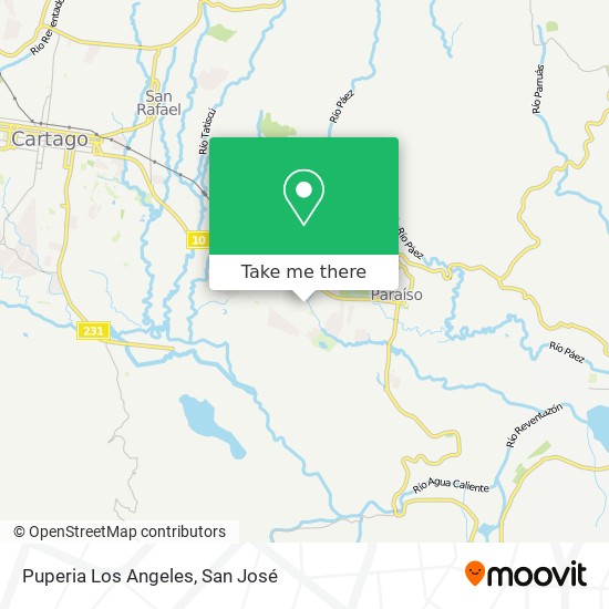 Puperia Los Angeles map