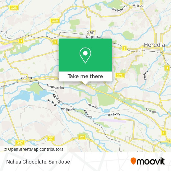 Nahua Chocolate map