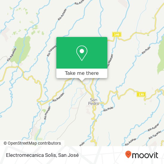 Mapa de Electromecanica Solis