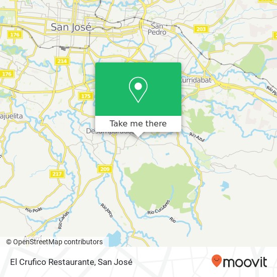 El Crufico Restaurante map
