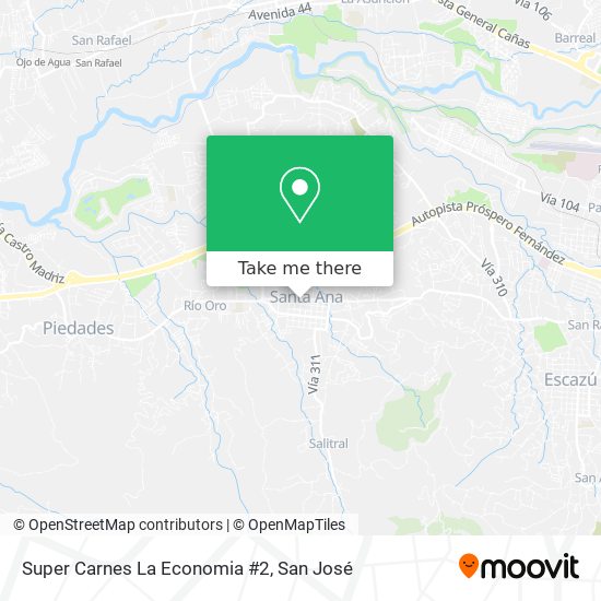 Super Carnes La Economia #2 map