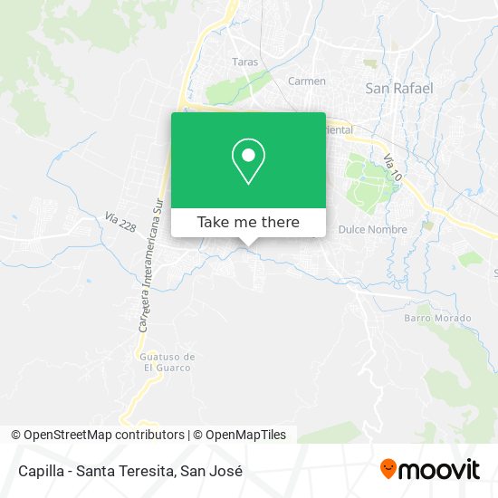 Capilla - Santa Teresita map