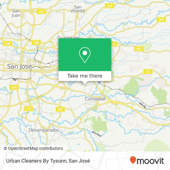 Mapa de Urban Cleaners By Tysunn