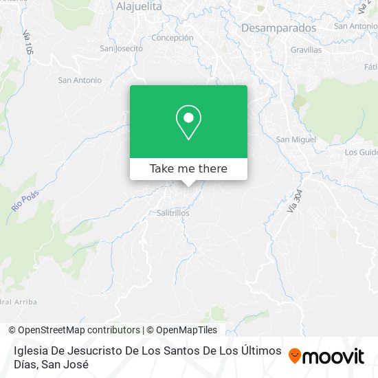 Mapa de Iglesia De Jesucristo De Los Santos De Los Últimos Días